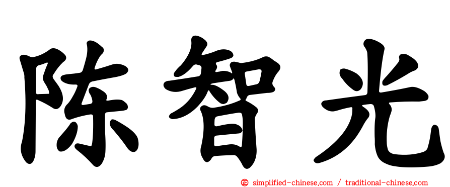 陈智光