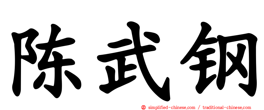 陈武钢