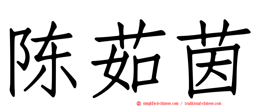 陈茹茵