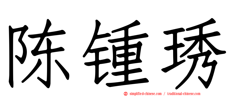 陈锺琇