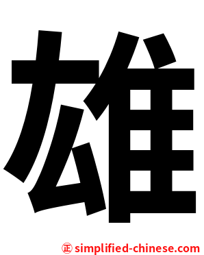 雄