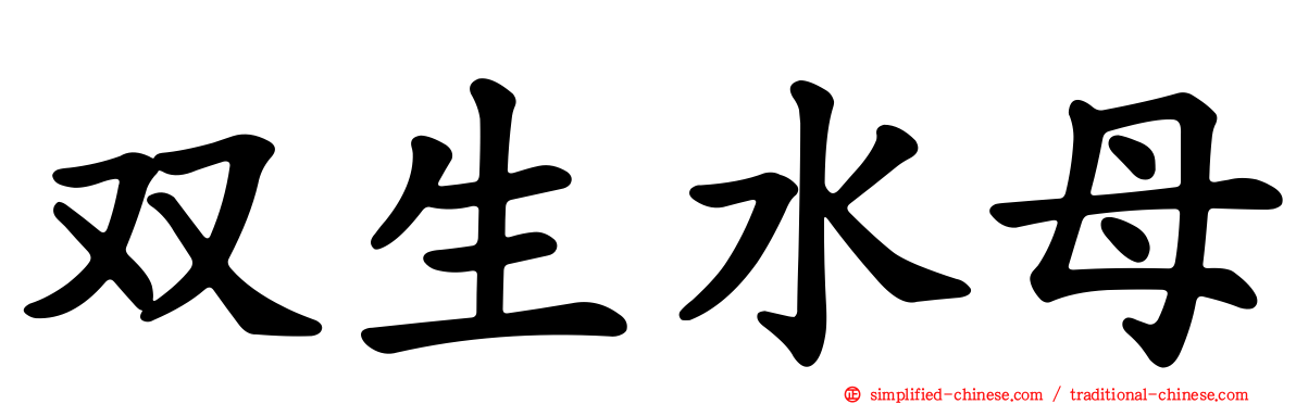 双生水母