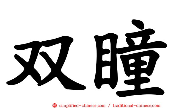 双瞳