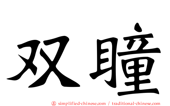 双瞳