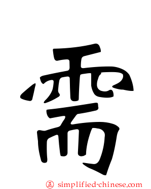 需