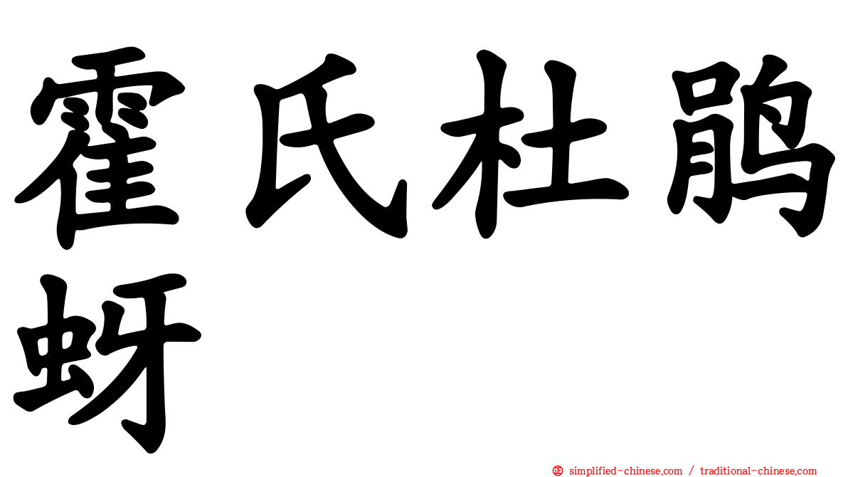 霍氏杜鹃蚜