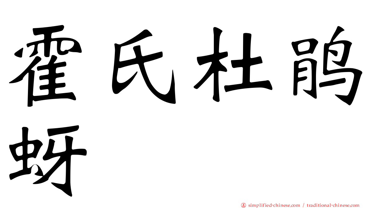 霍氏杜鹃蚜