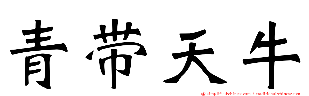 青带天牛