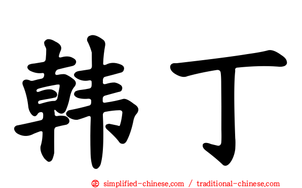 韩丁