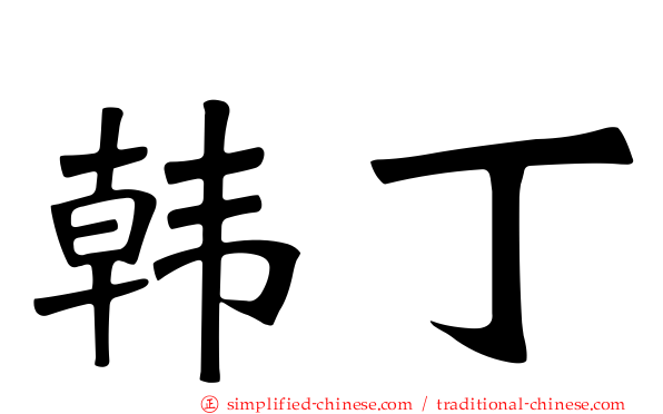韩丁