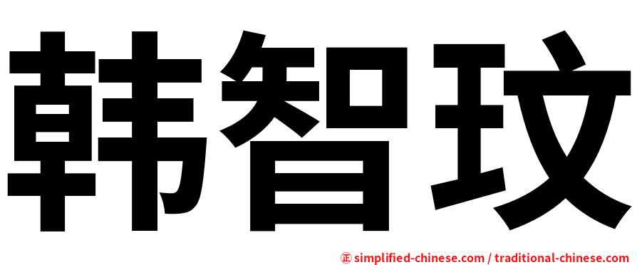 韩智玟