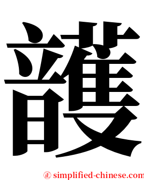 頀 serif font