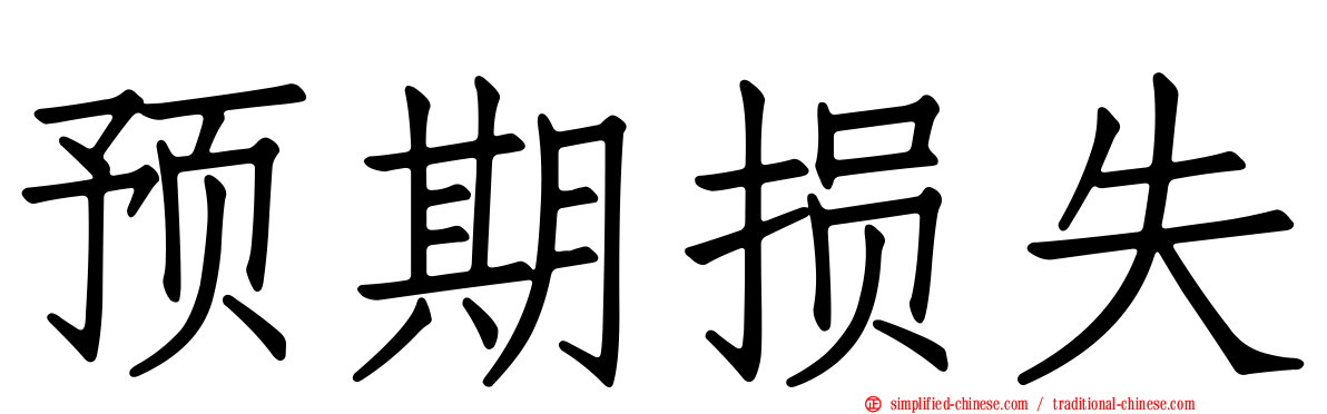预期损失