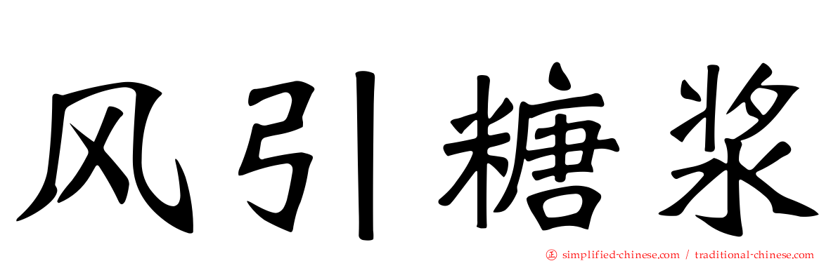 风引糖浆