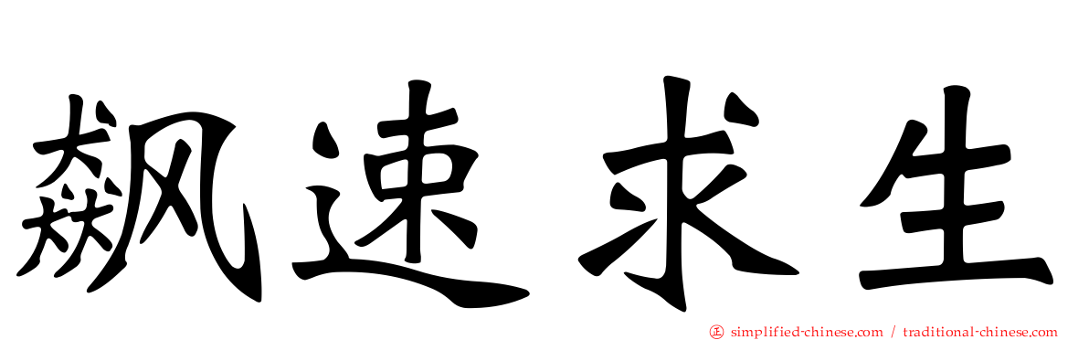 飙速求生