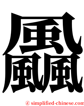 飍 serif font