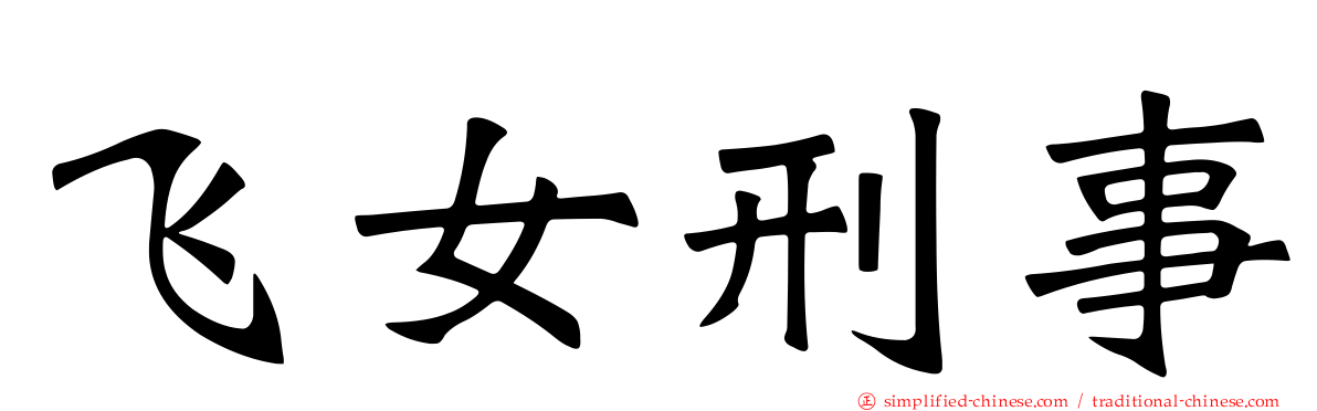 飞女刑事