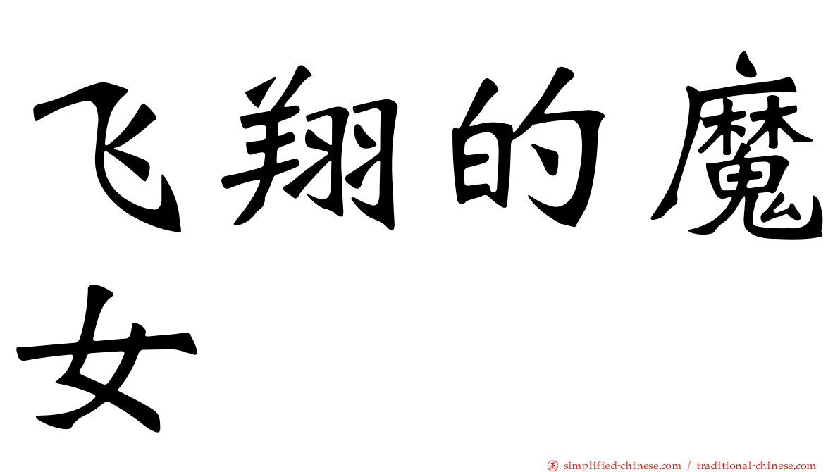 飞翔的魔女