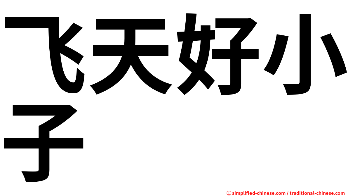 飞天好小子