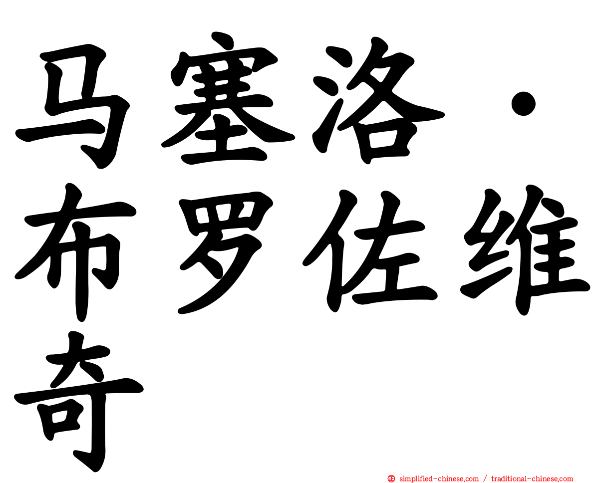 马塞洛·布罗佐维奇
