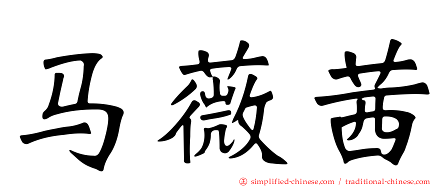 马薇茜