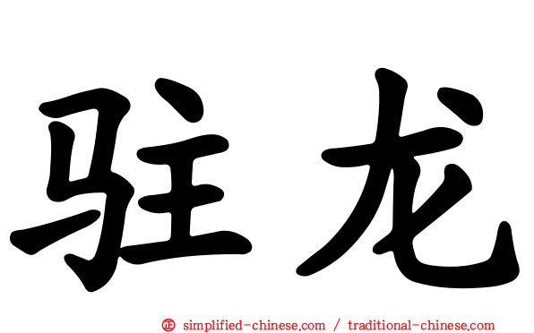 驻龙