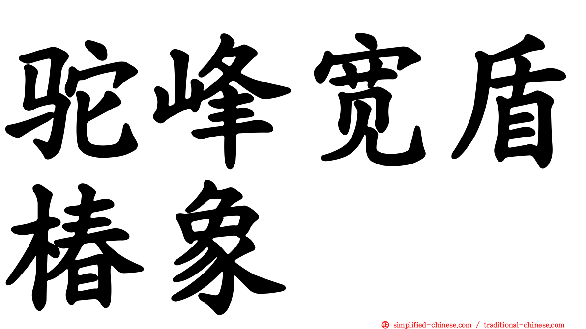 驼峰宽盾椿象