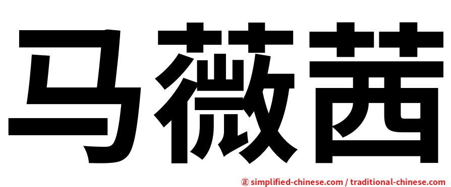 马薇茜