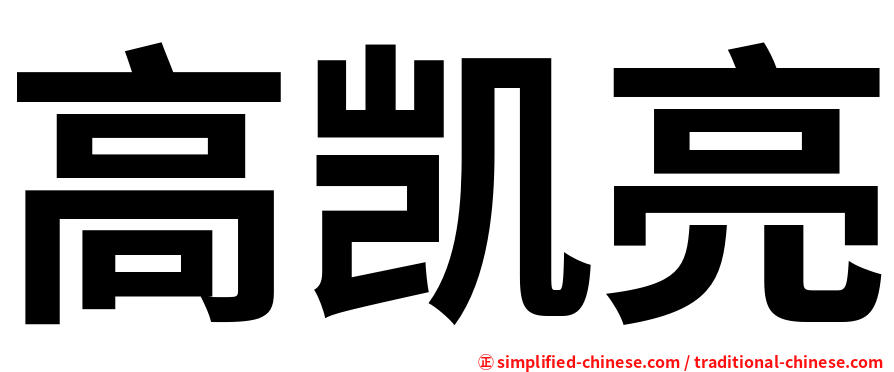 高凯亮