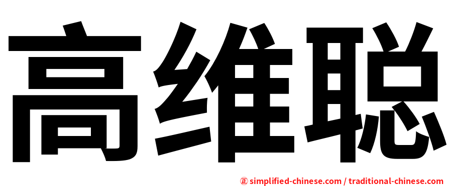 高维聪