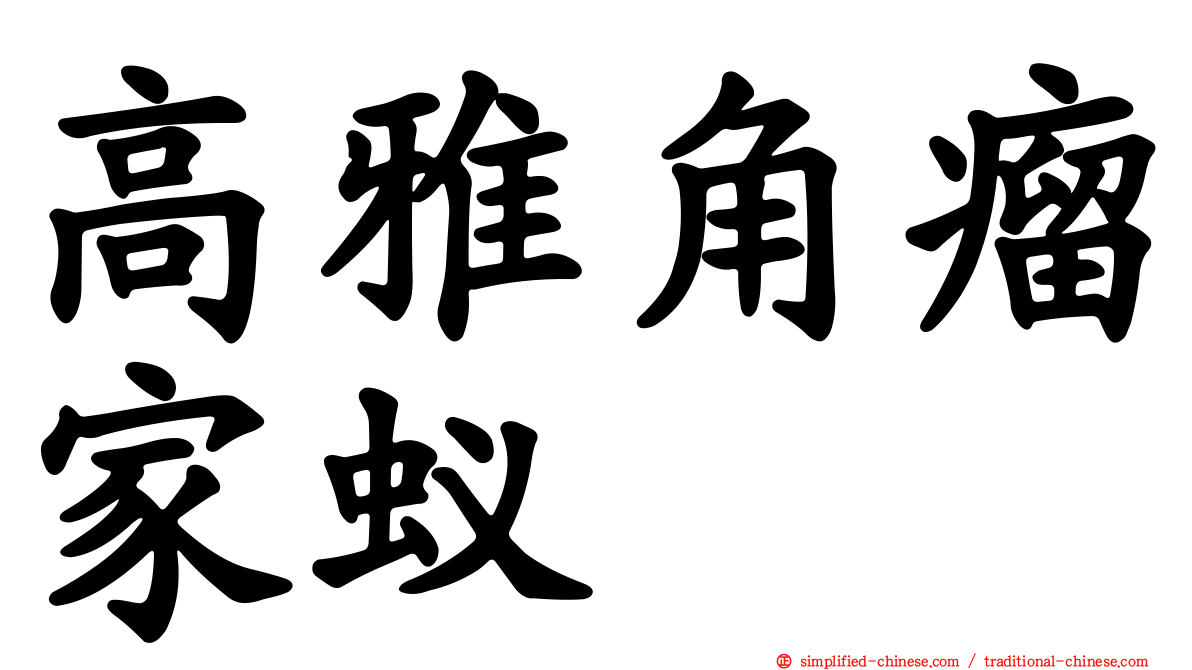 高雅角瘤家蚁