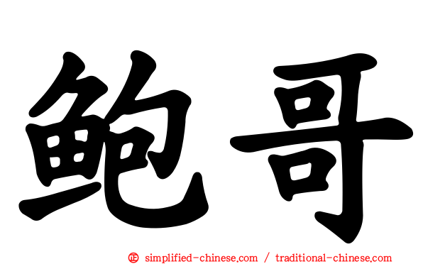 鲍哥