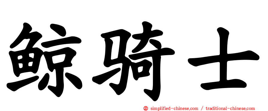 鲸骑士