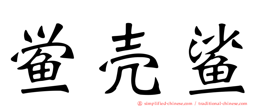 鲎壳鲨
