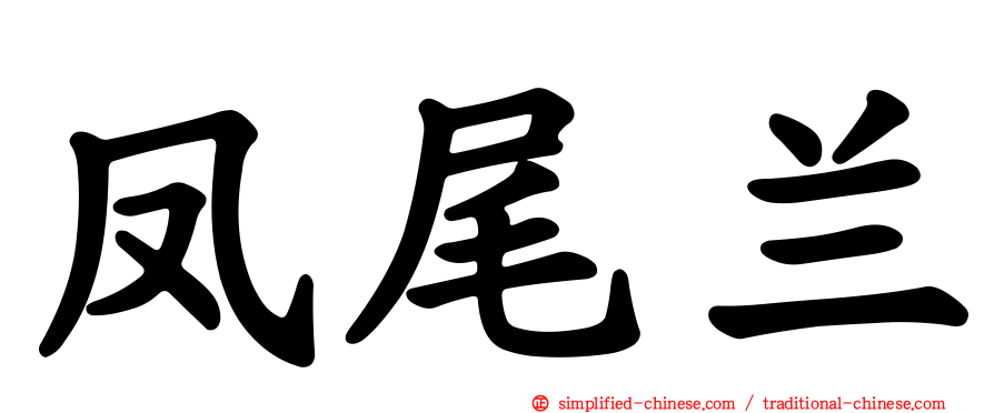 凤尾兰
