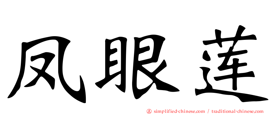 凤眼莲