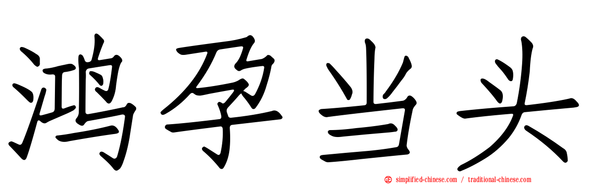 鸿孕当头