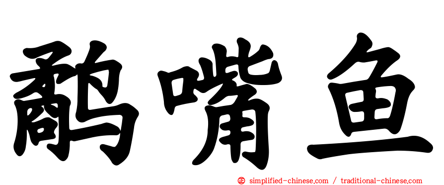 鹬嘴鱼