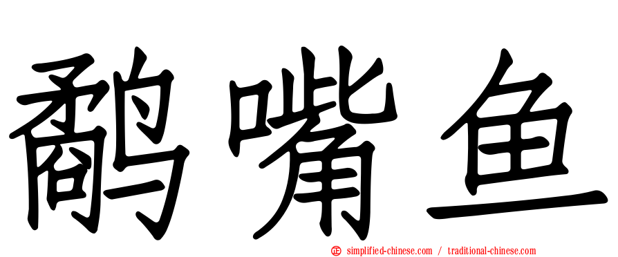 鹬嘴鱼