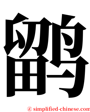 鹠 serif font