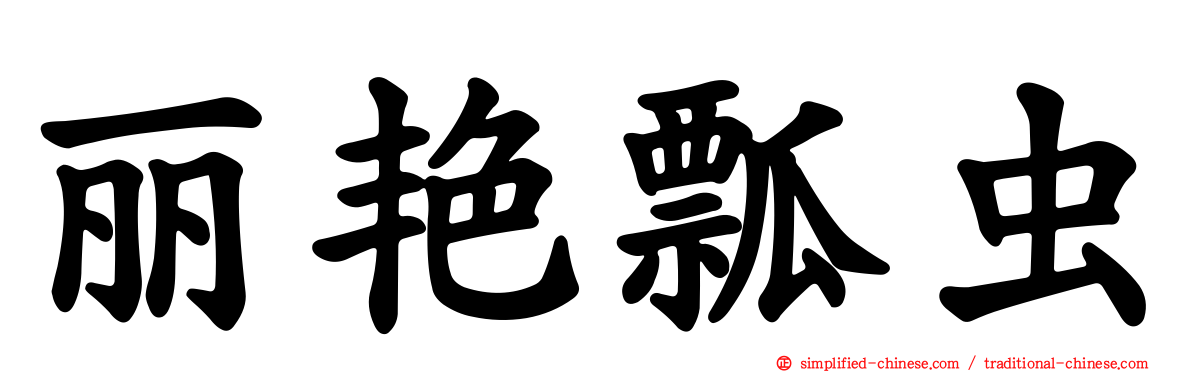 丽艳瓢虫