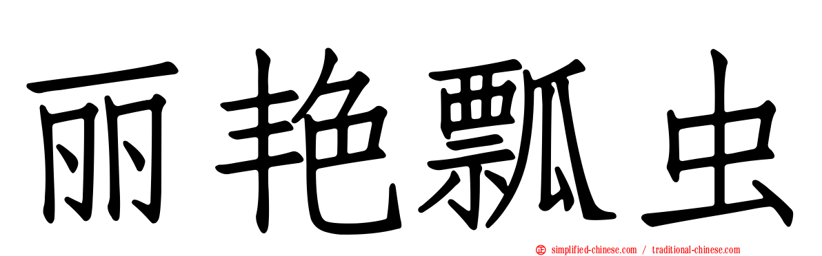 丽艳瓢虫