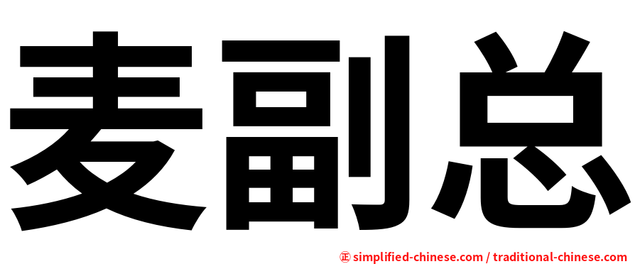 麦副总