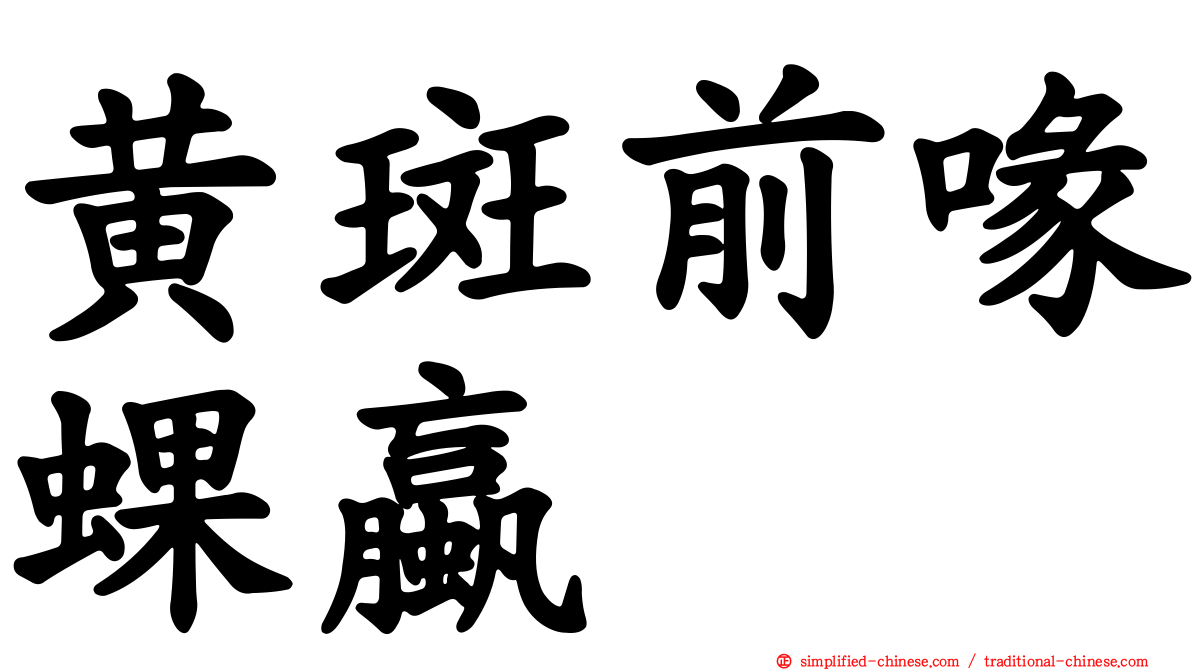 黄斑前喙蜾蠃