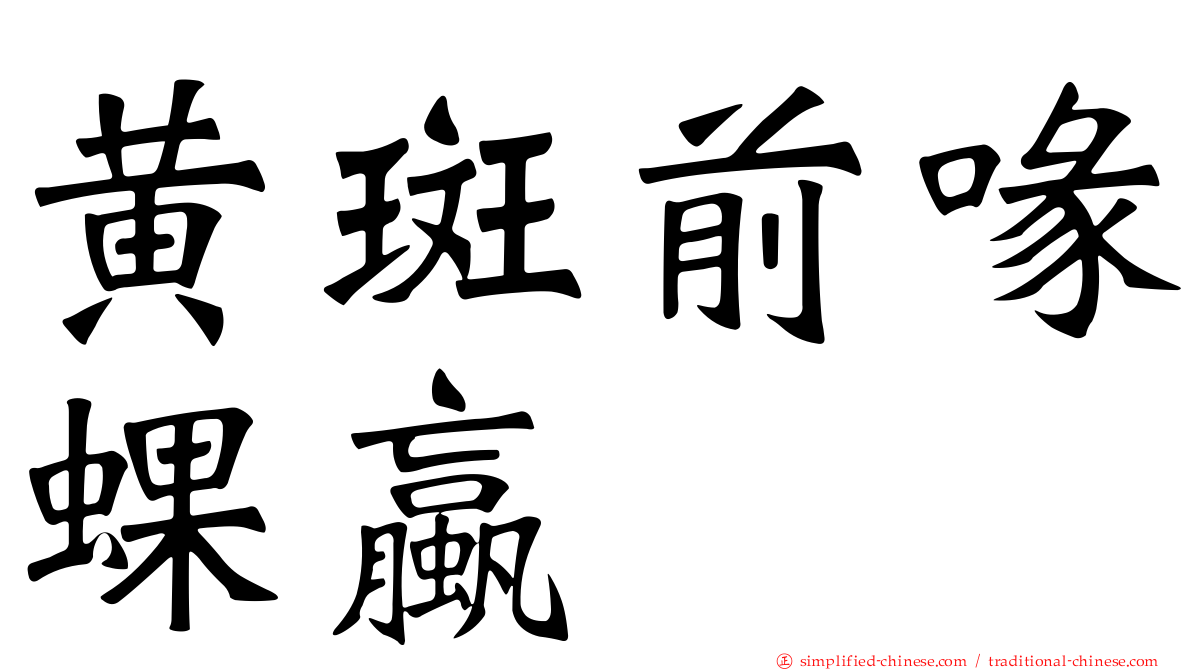 黄斑前喙蜾蠃