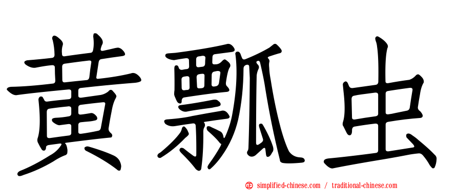 黄瓢虫