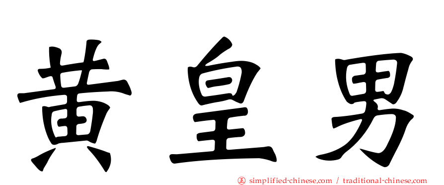 黄皇男