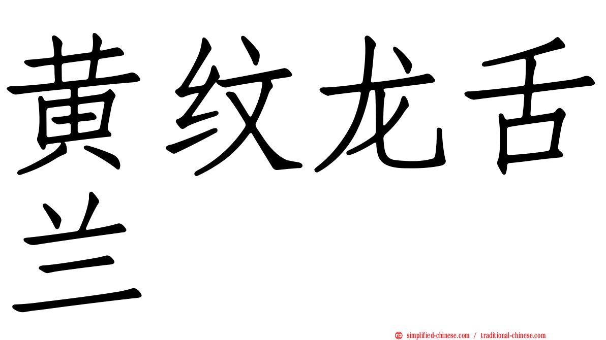 黄纹龙舌兰