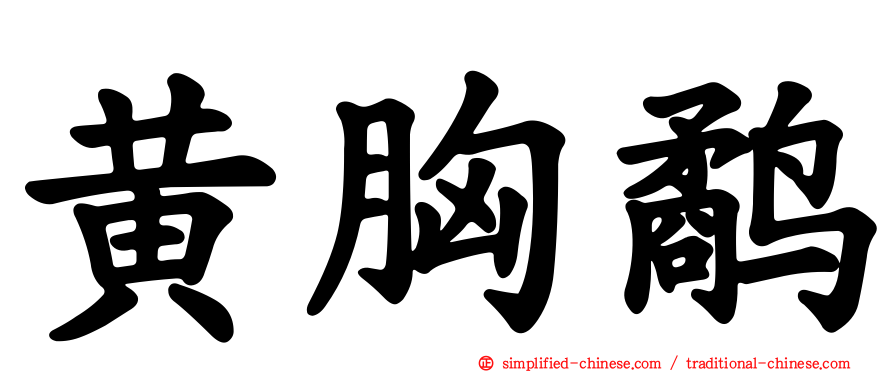 黄胸鹬