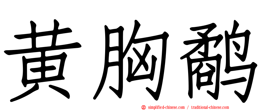 黄胸鹬